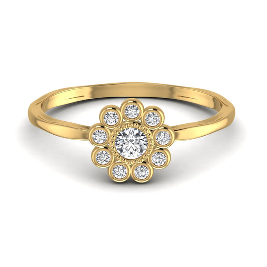 Solitaire Lab Diamond Ring