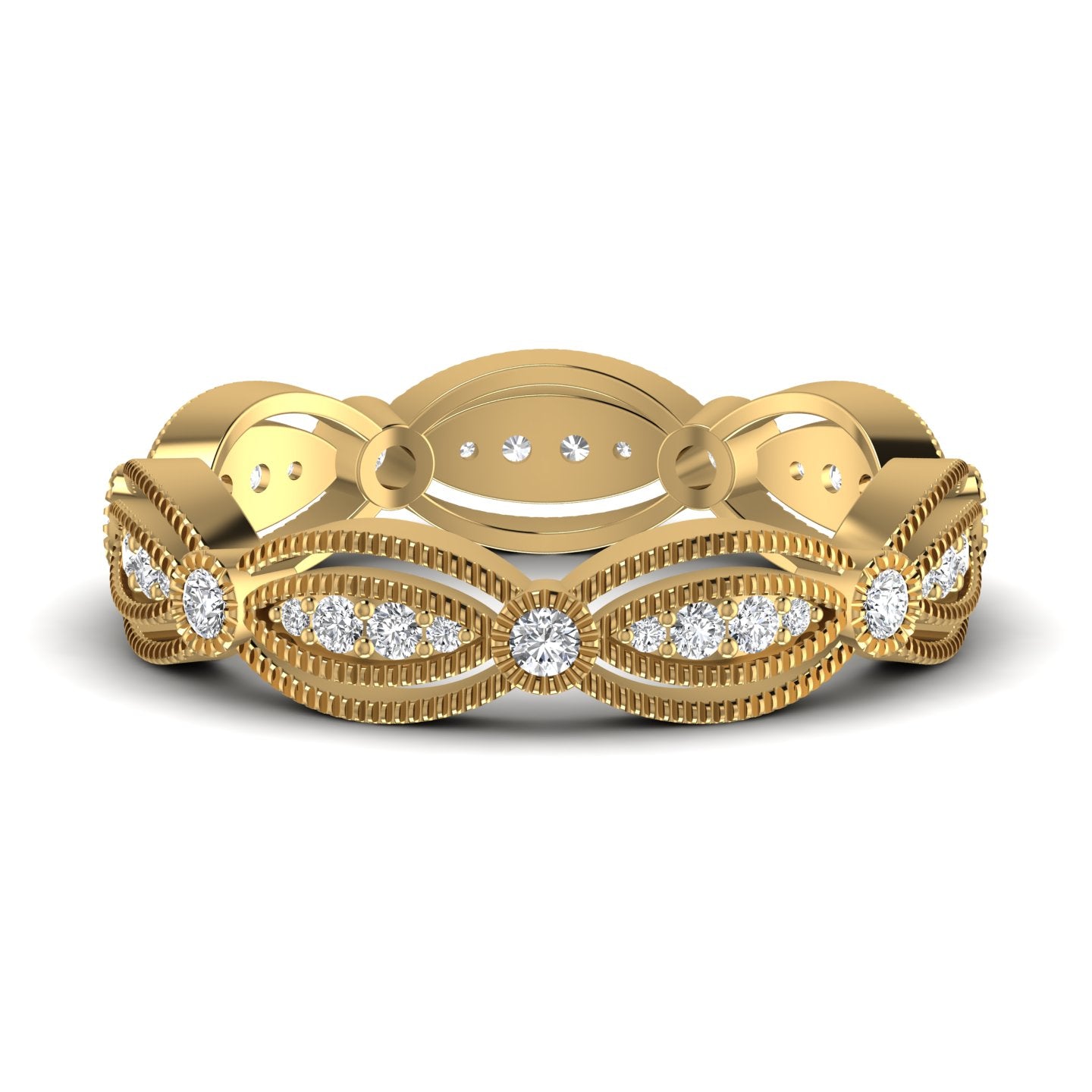 Lab Diamond Band
