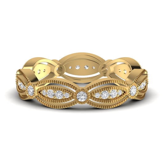 Lab Diamond Band