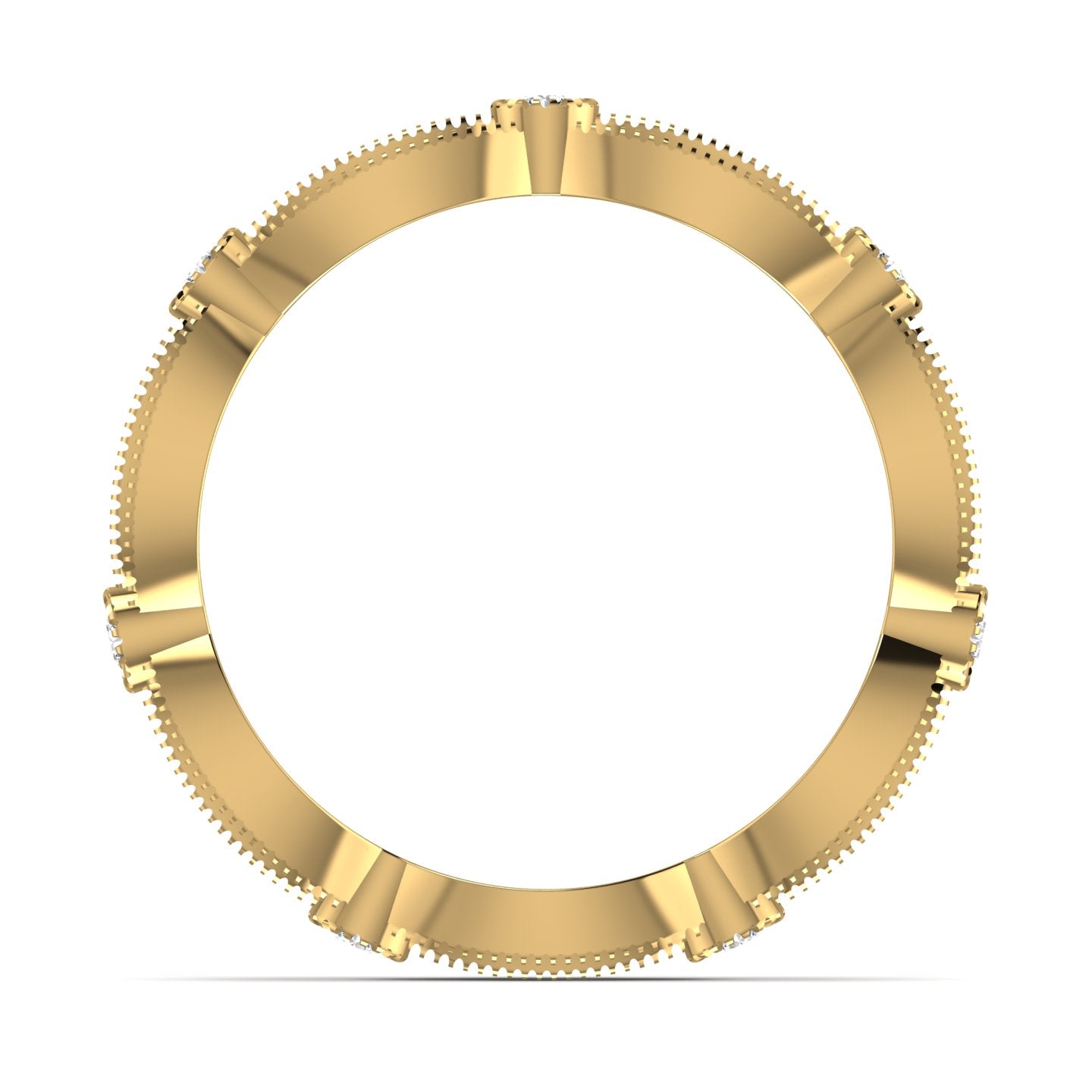 Lab Diamond Band