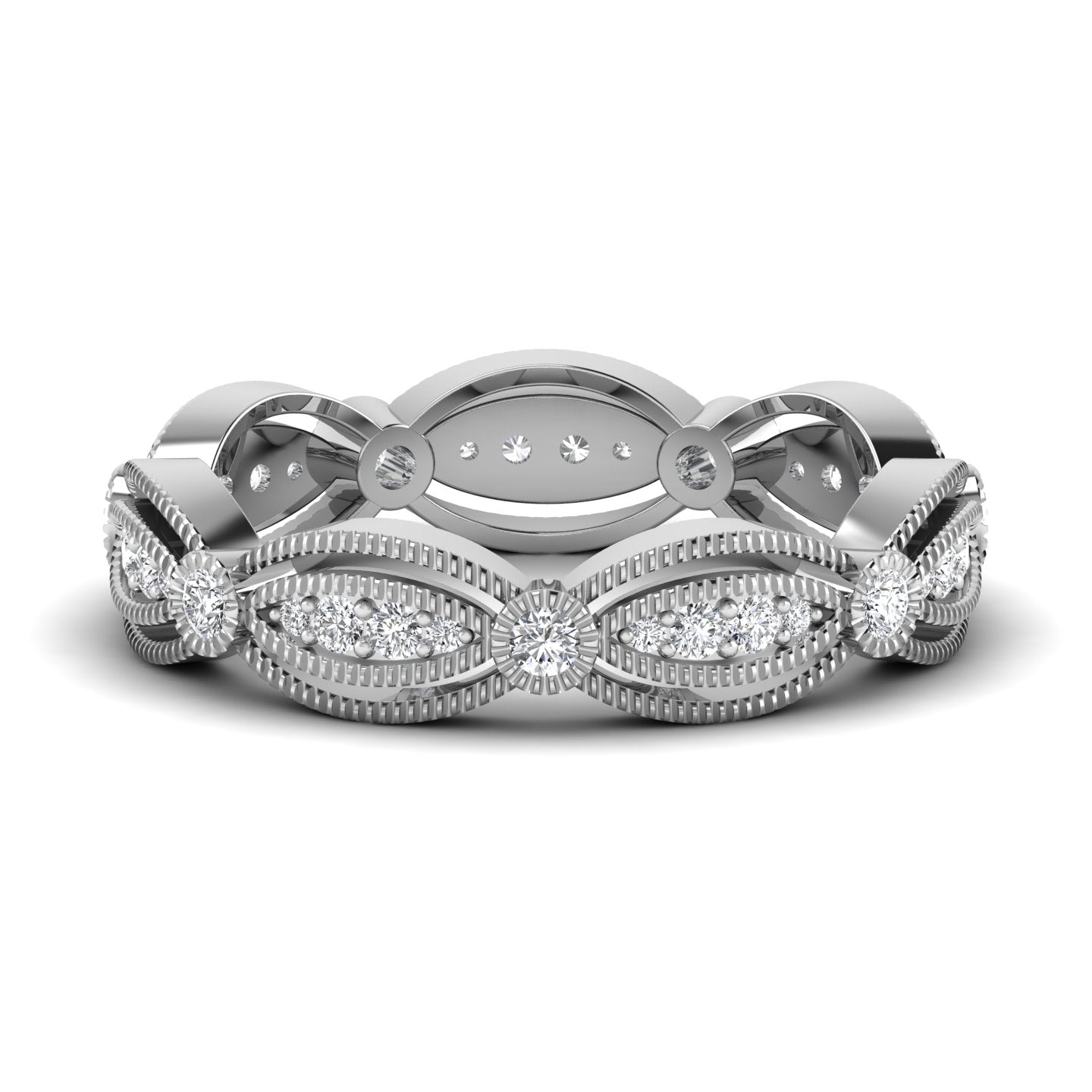 Lab Diamond Band