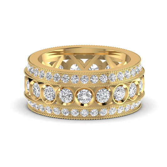 lab grown diamond band