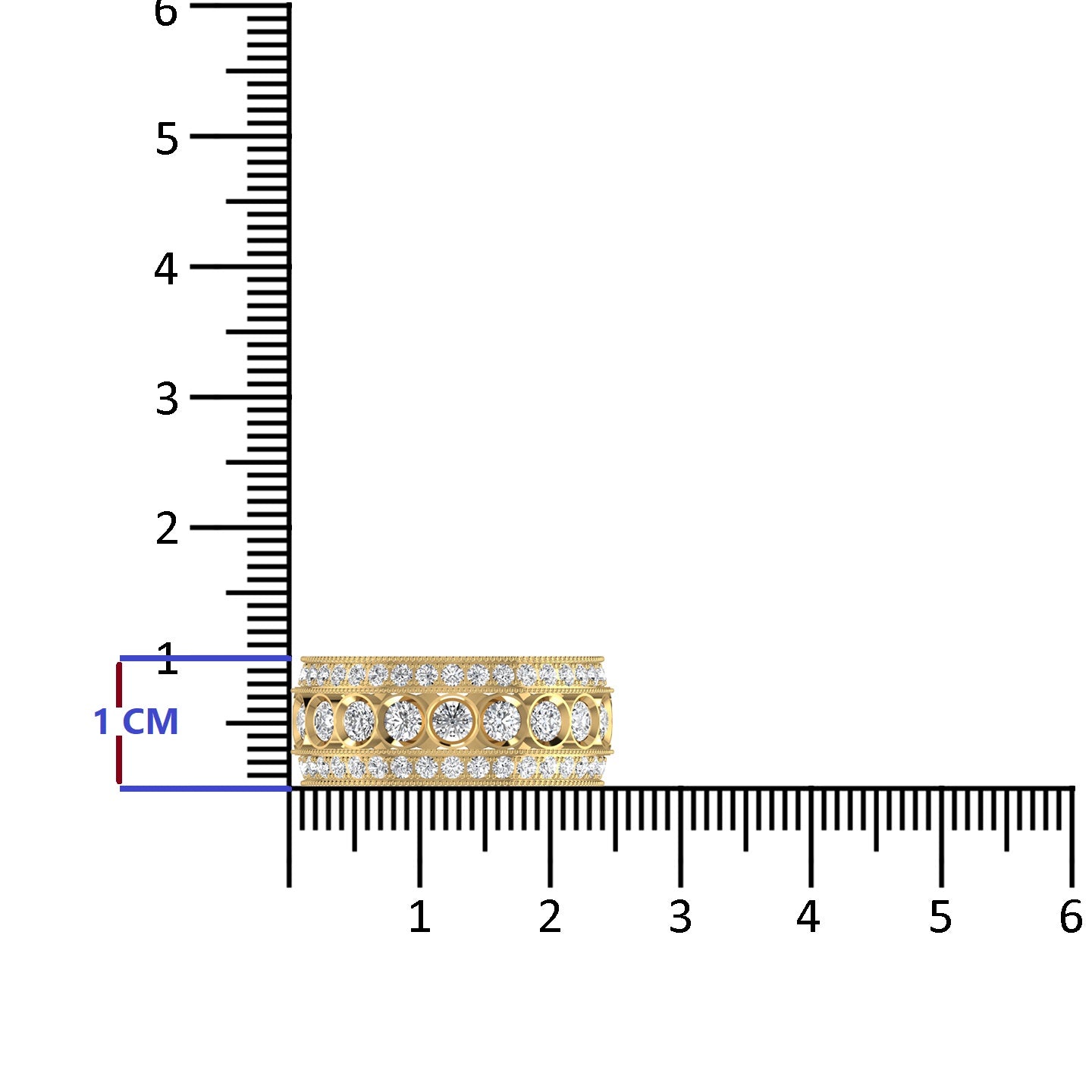 lab grown diamond band