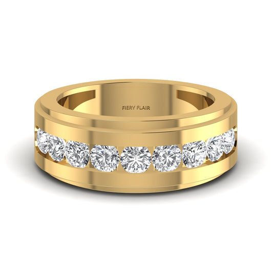 Round Diamond Band