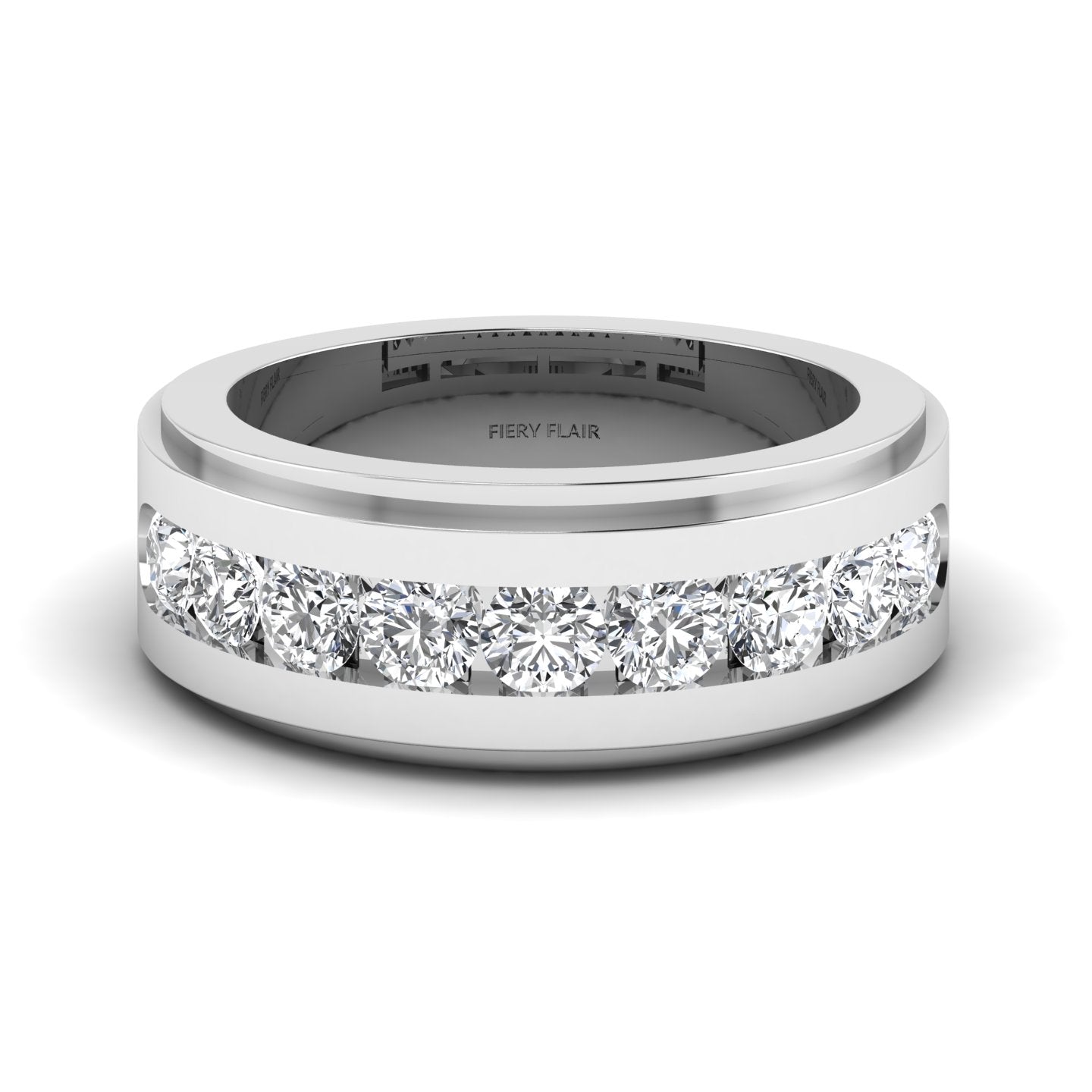 Round Diamond Band