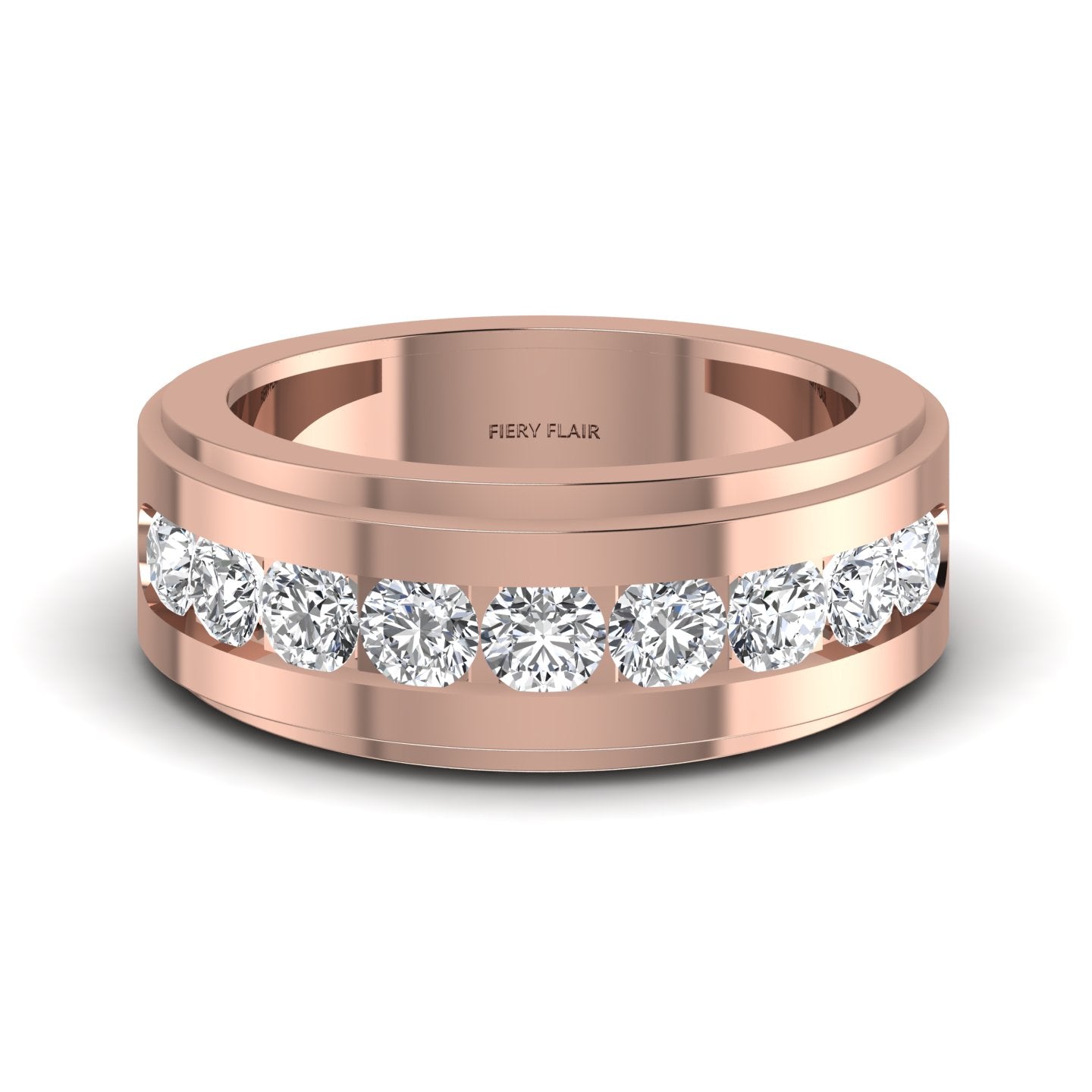 Round Diamond Band
