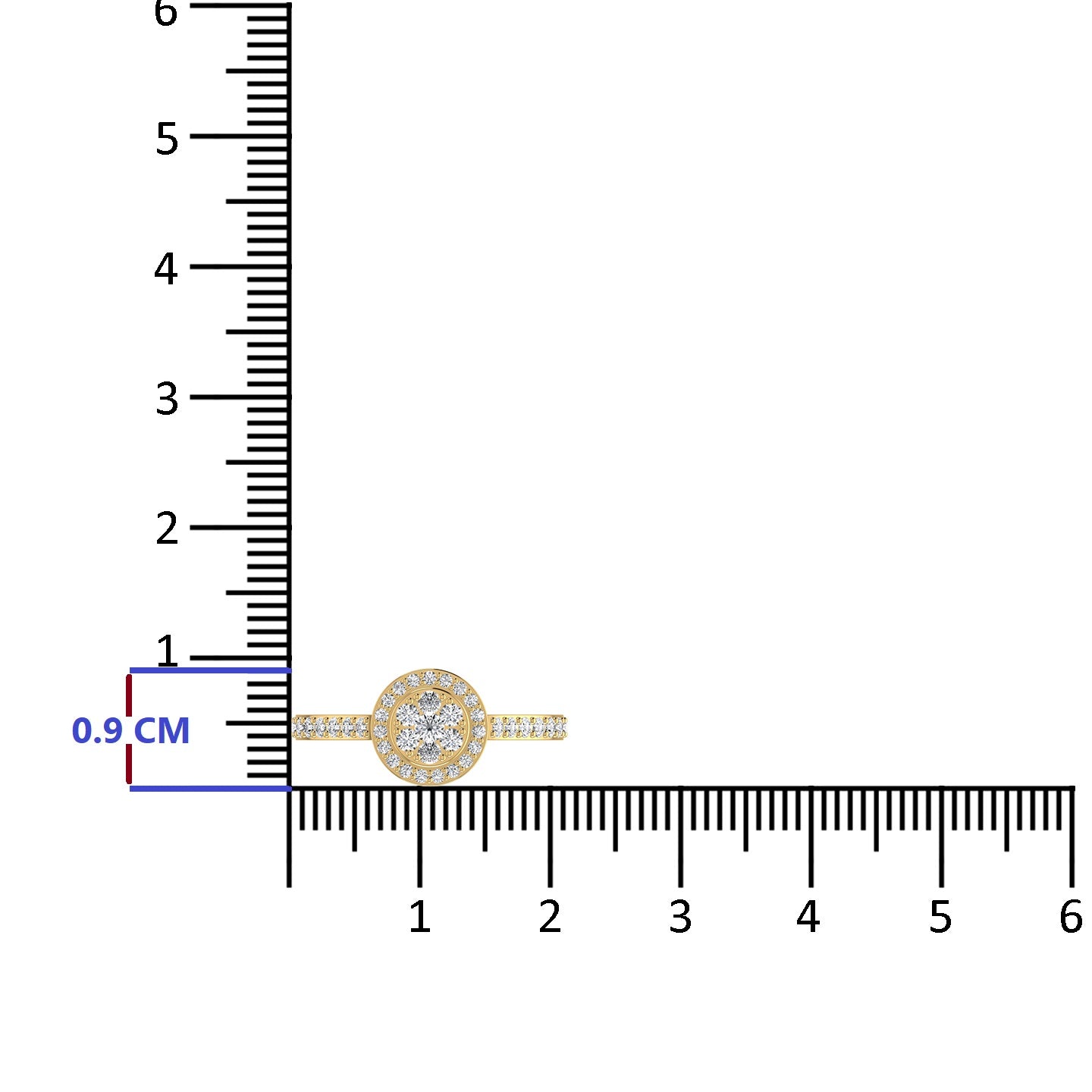 Circle Lab Diamond Ring