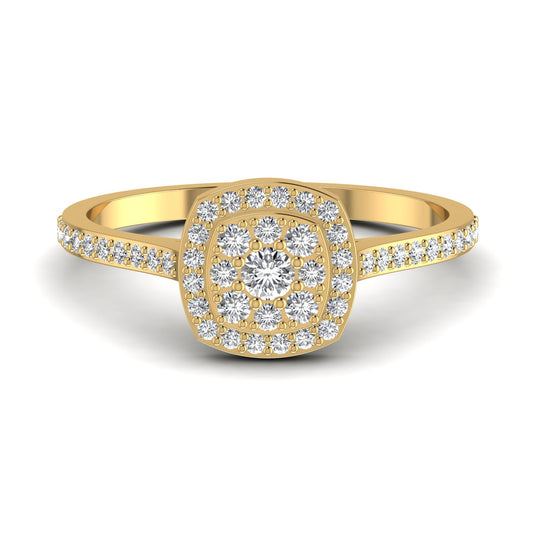Brilliant Lab Diamond Ring