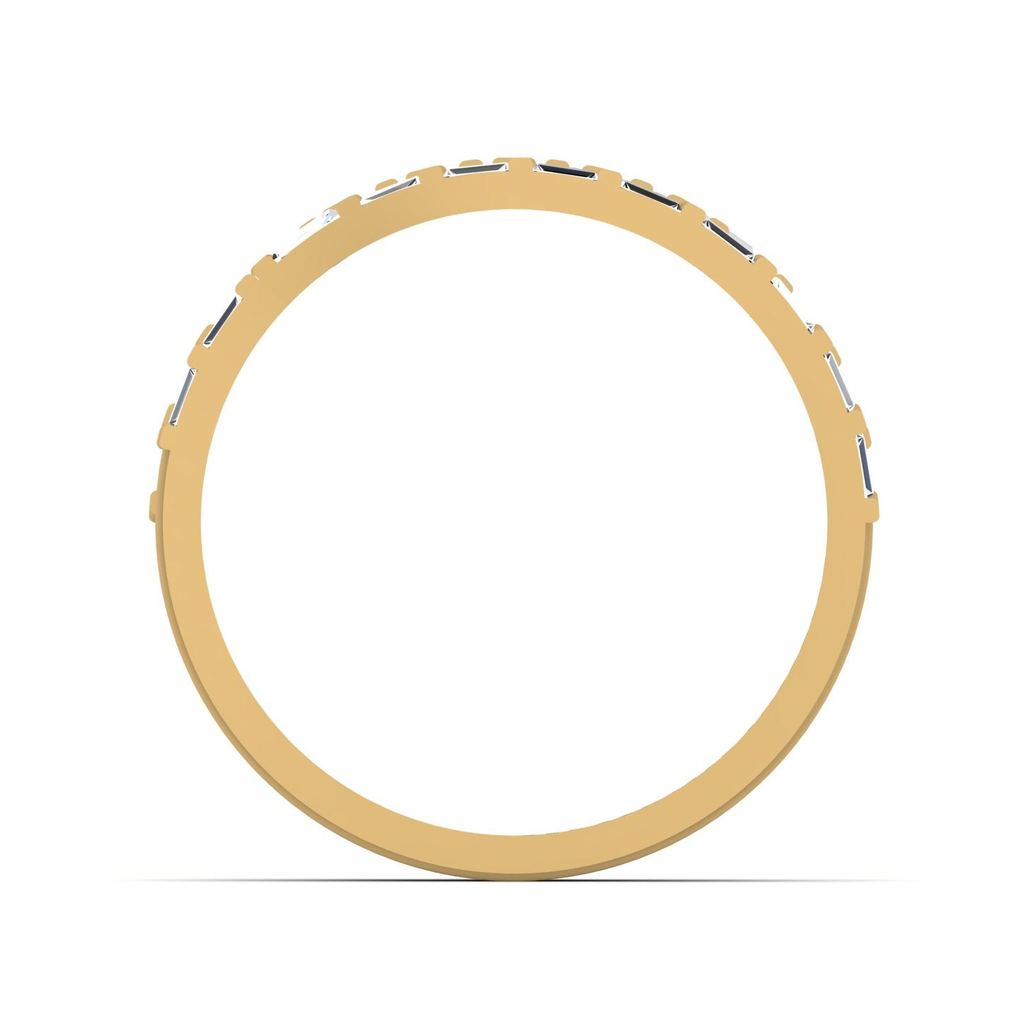 Baguette Diamond Wrap Ring