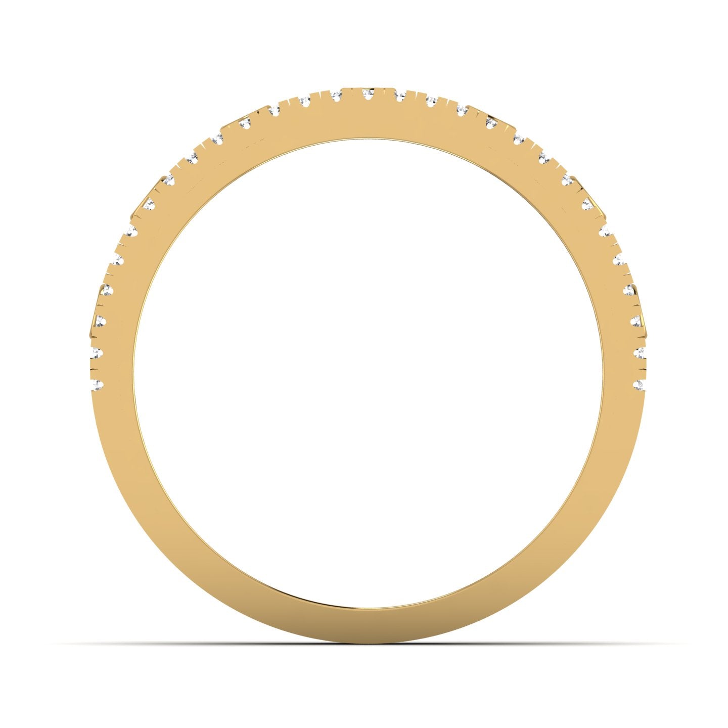 Lab Diamond Gold Ring