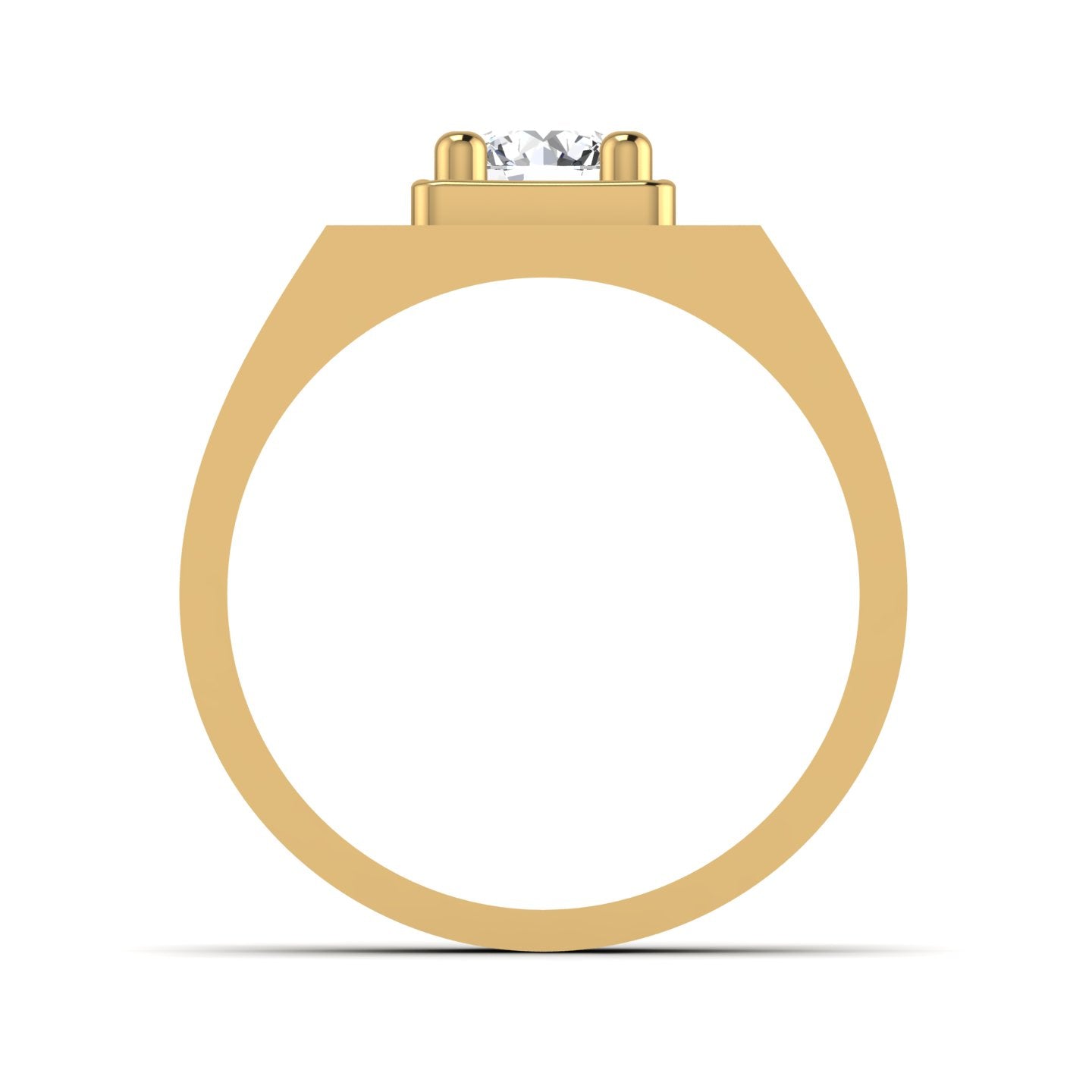 Solitaire Men Diamond Ring