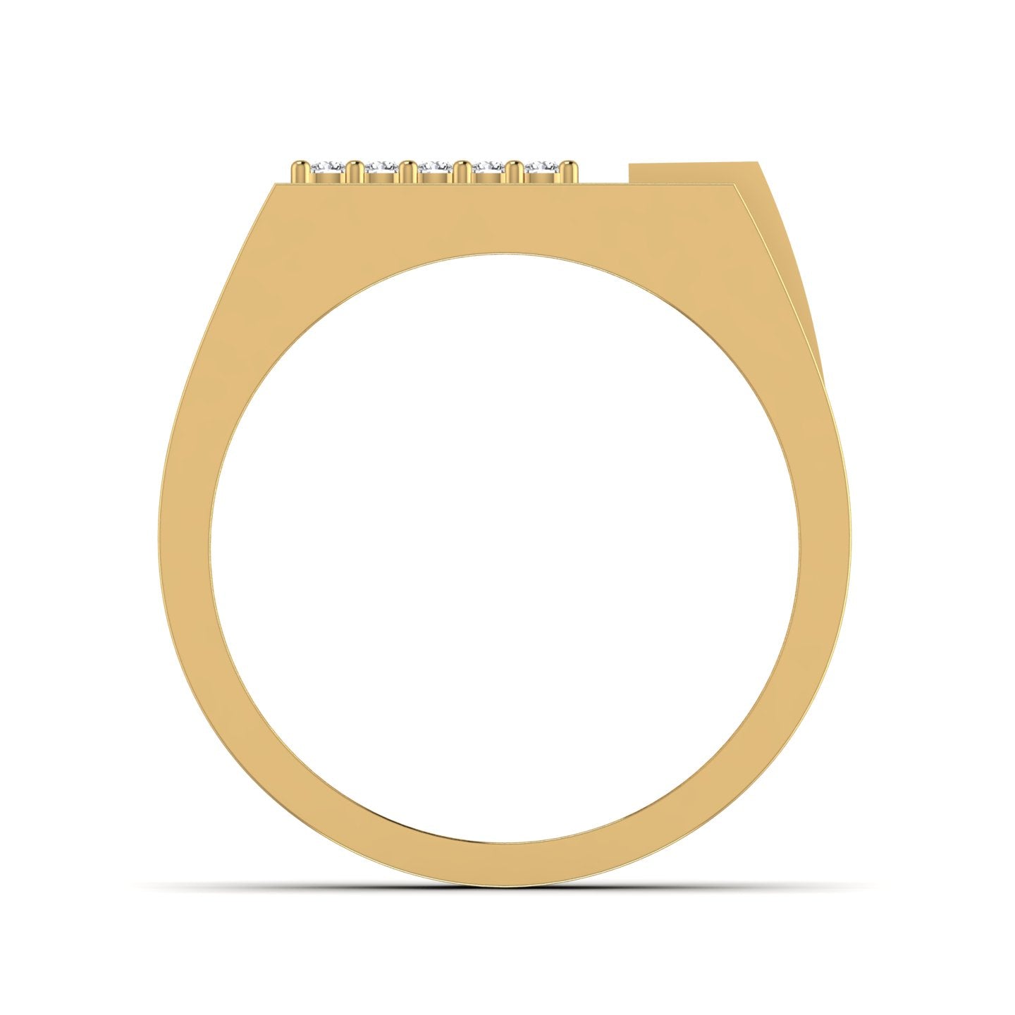 Lab Diamond Men's Ring