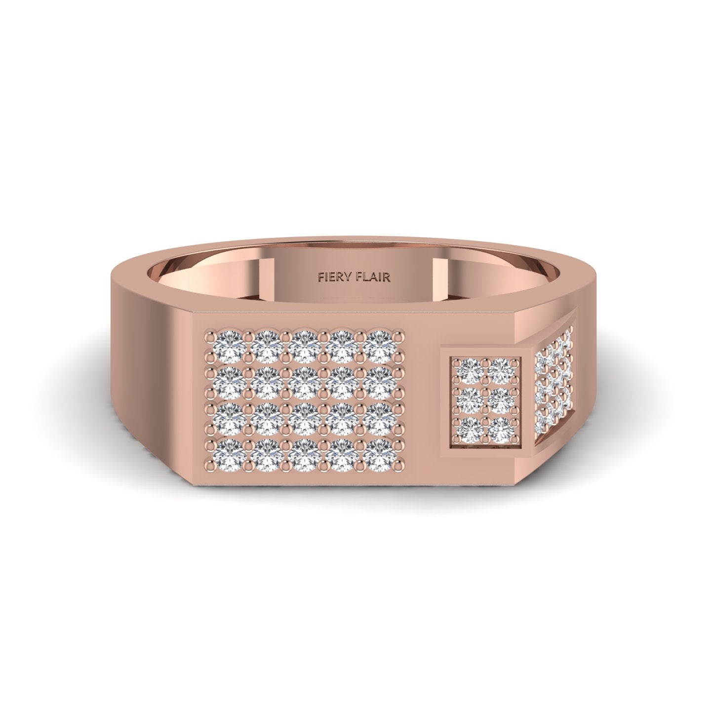 Lab Diamond Men's Ring