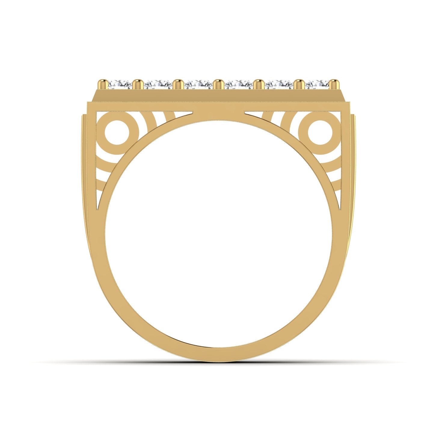 Lab Diamond Men's Ring