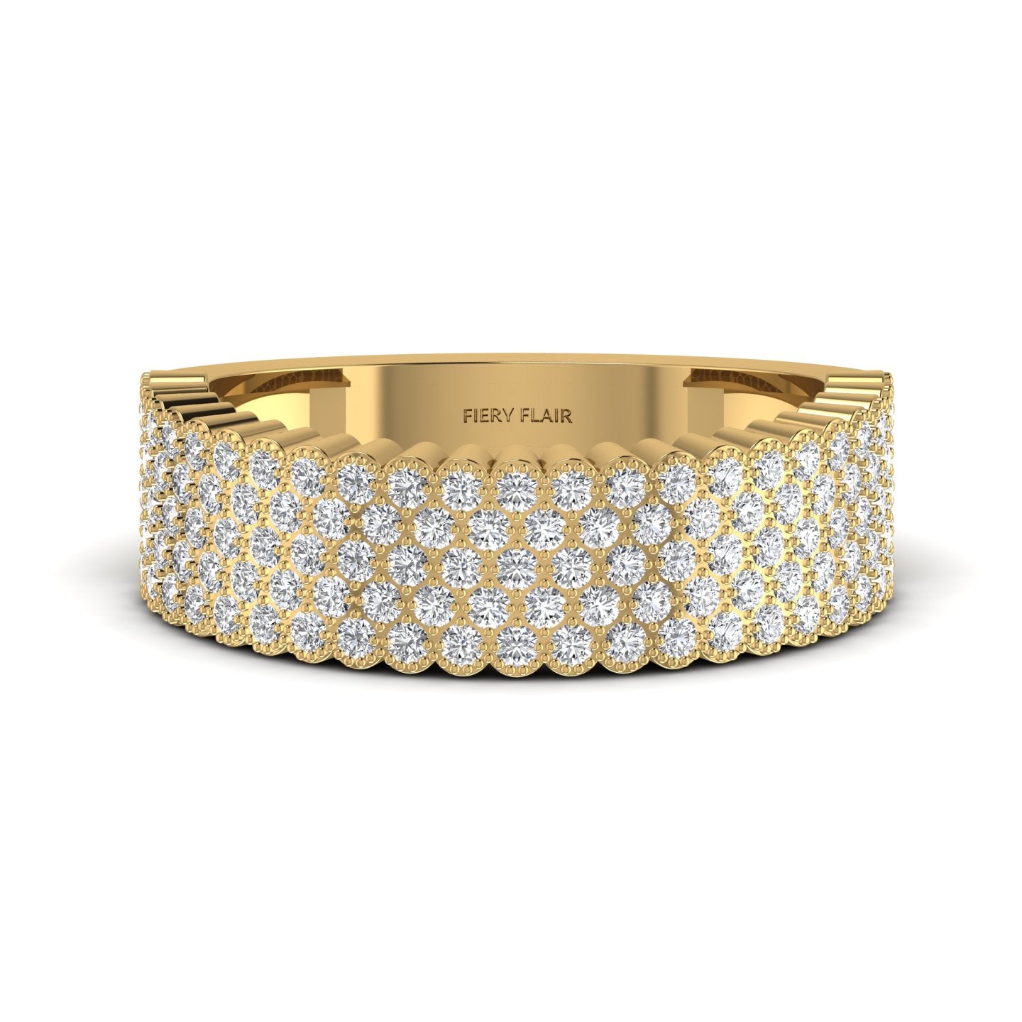Lab Diamond Men's Ring