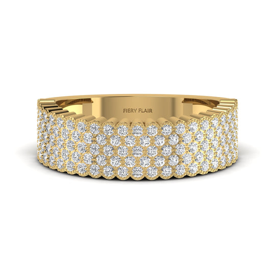Lab Diamond Men's Ring