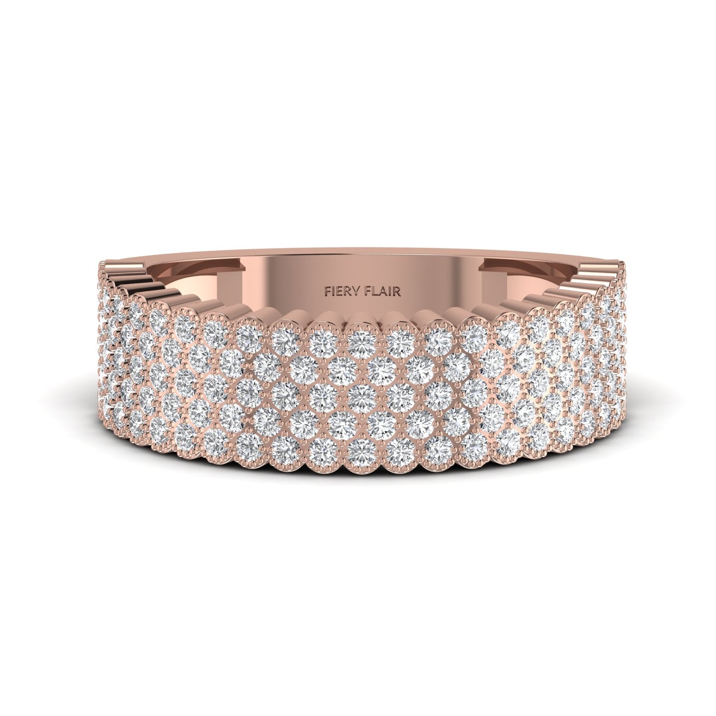 Lab Diamond Men's Ring