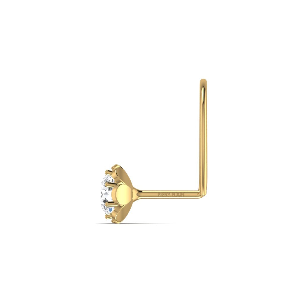 Lab Diamond Nose Pin
