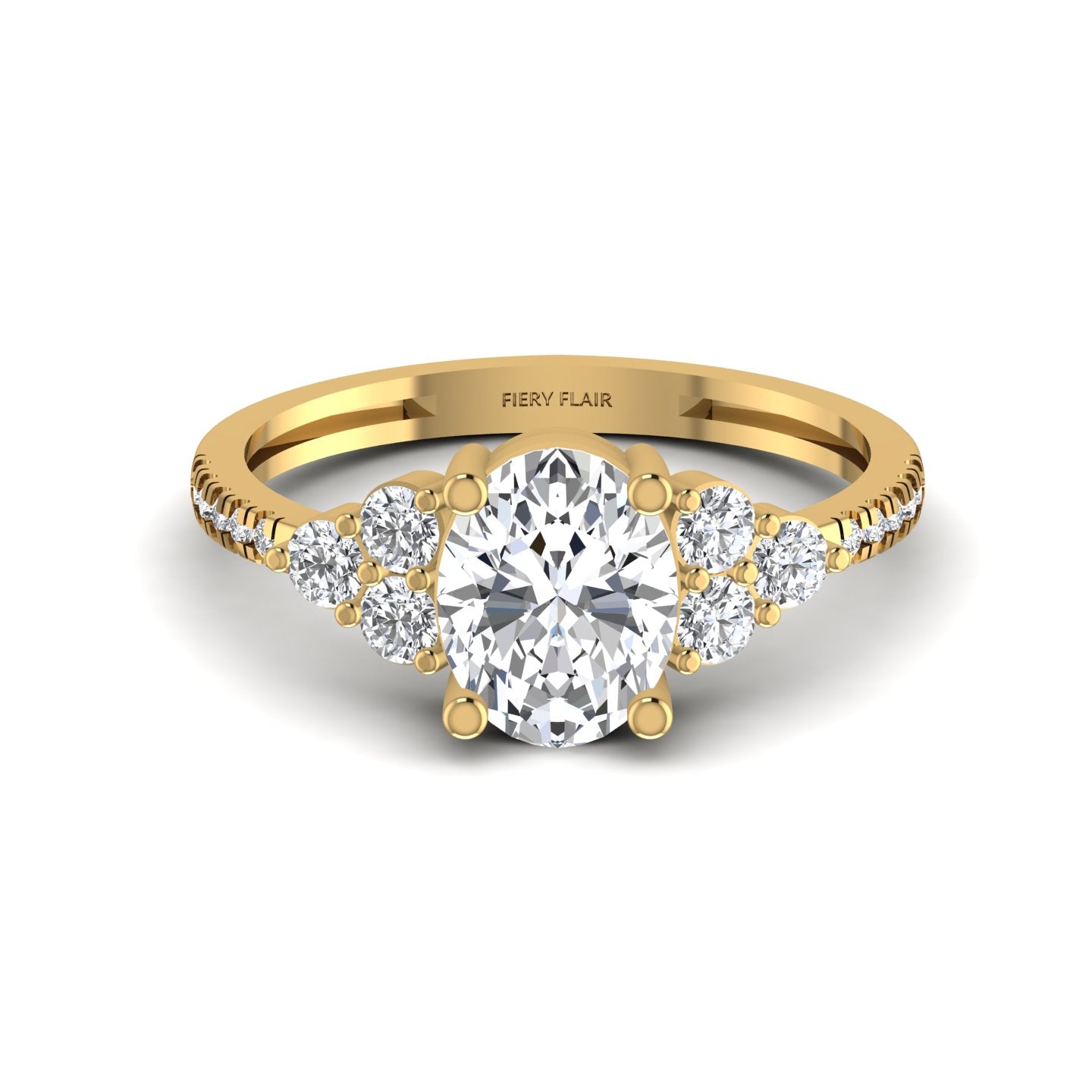 lab diamond ring