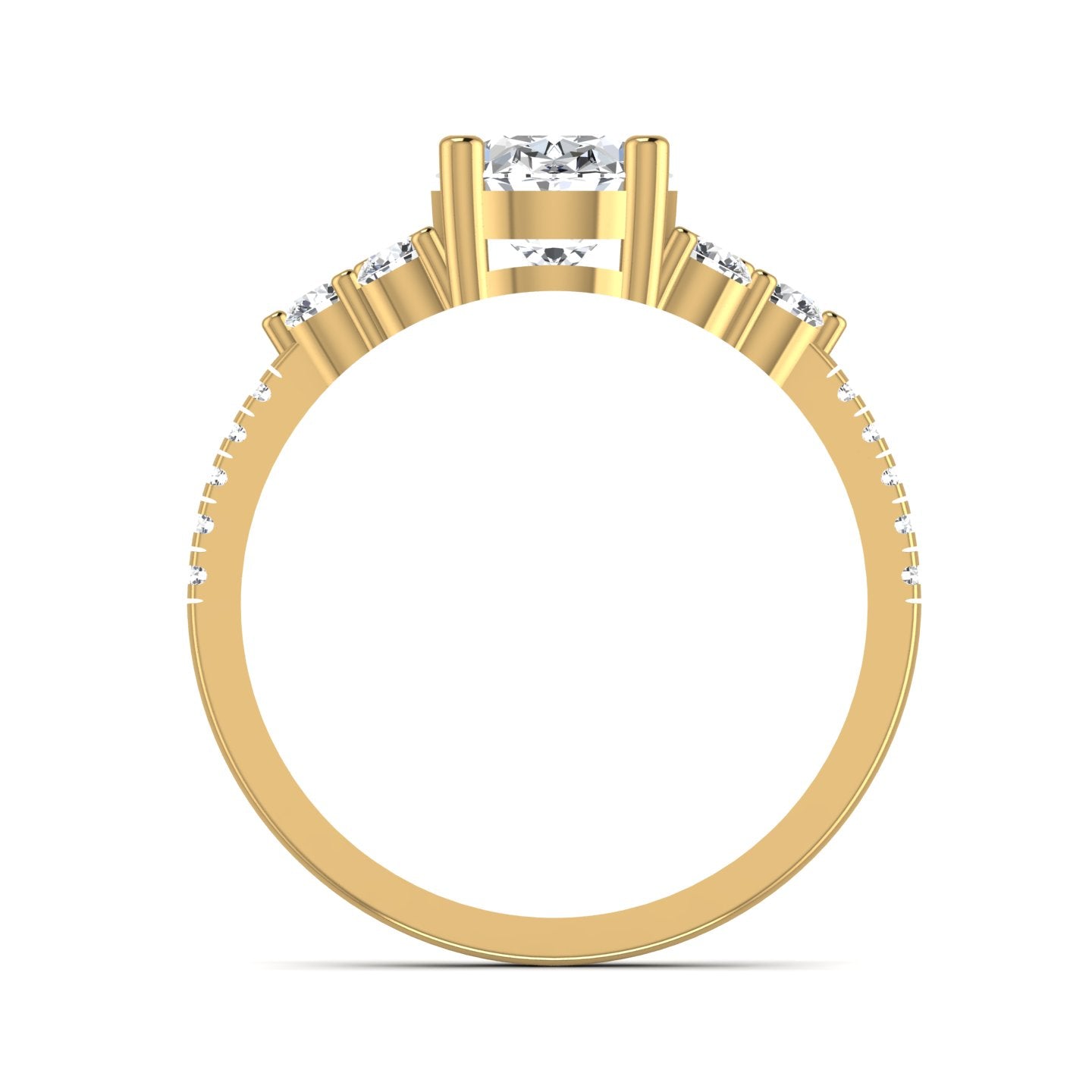 lab diamond ring