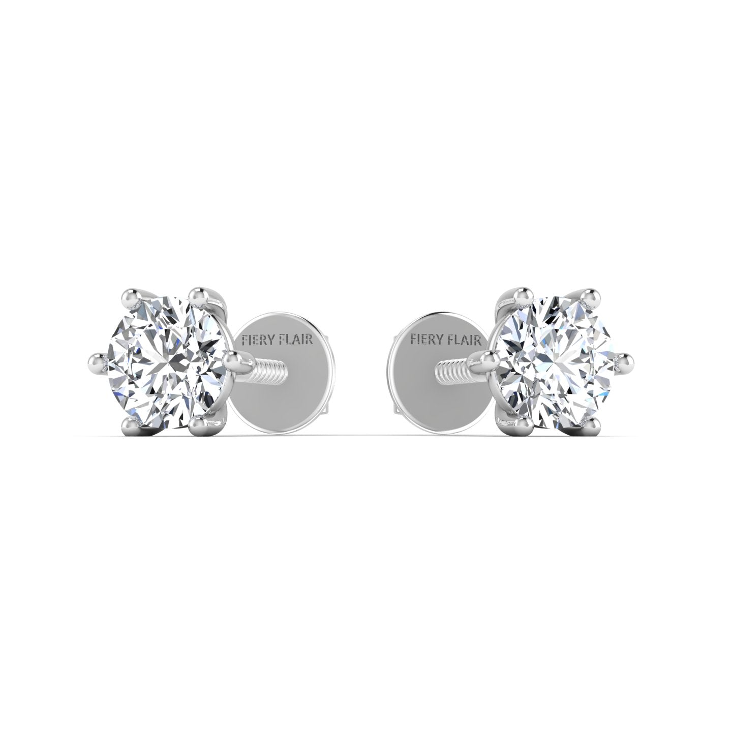 Solitaire Lab Diamond Stud Earring