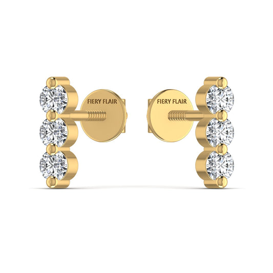 Lab Diamond Stud Earrings