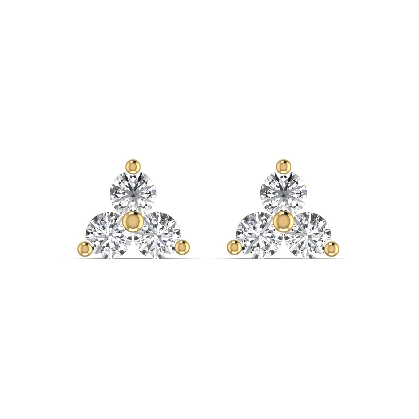 Lab Diamond Stud Earrings