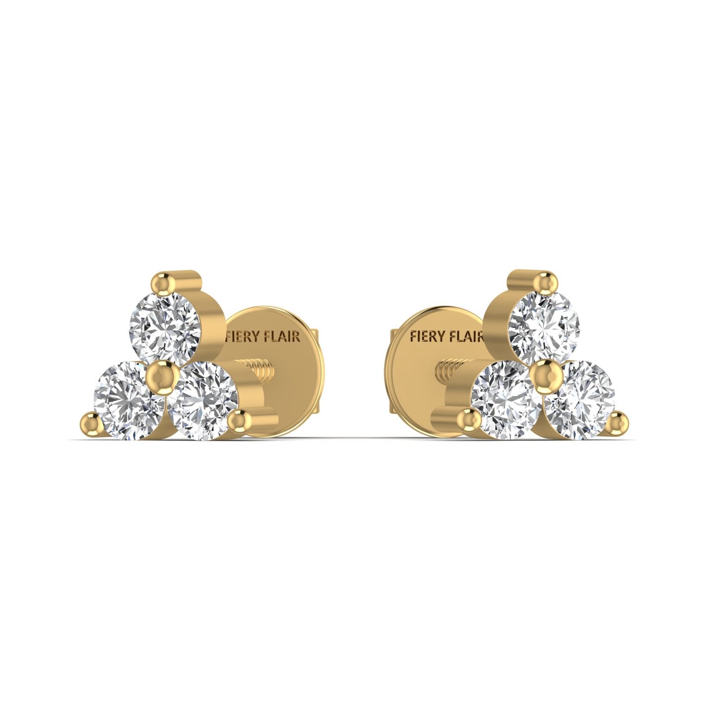 Lab Diamond Stud Earrings