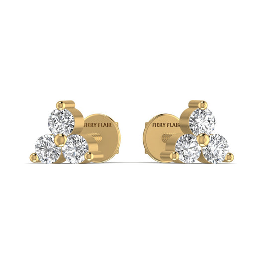 Lab Diamond Stud Earrings