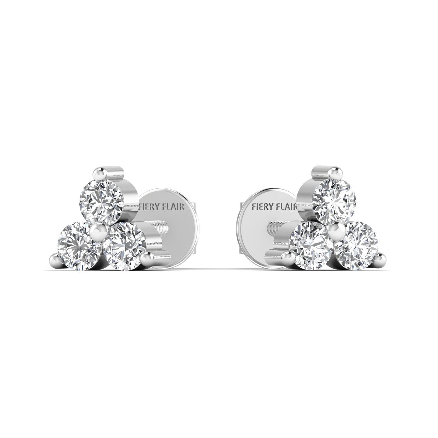 Lab Diamond Stud Earrings