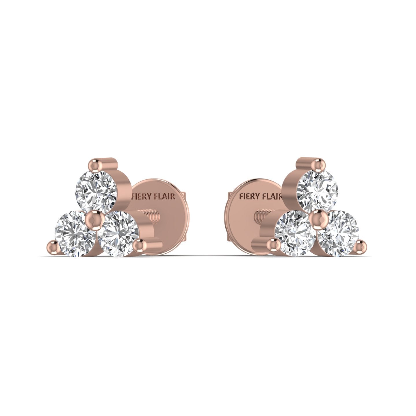 Lab Diamond Stud Earrings