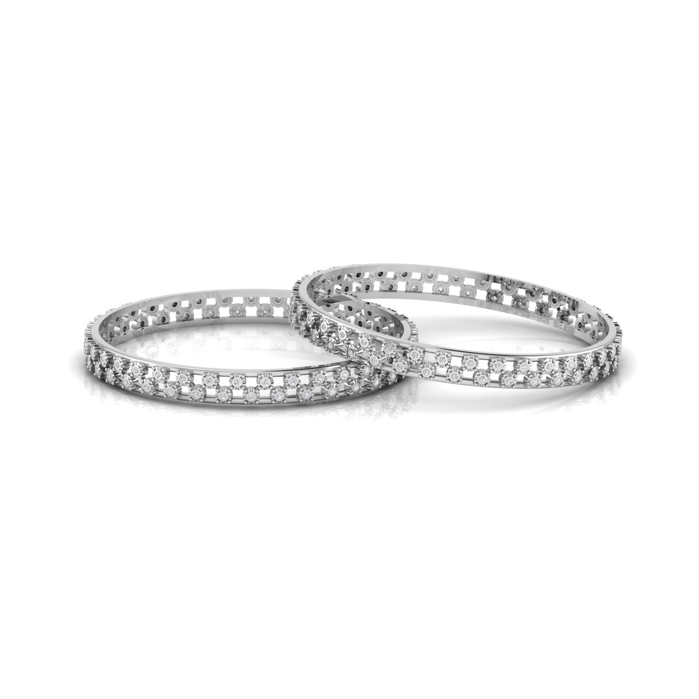 Diamond Gold Bangle