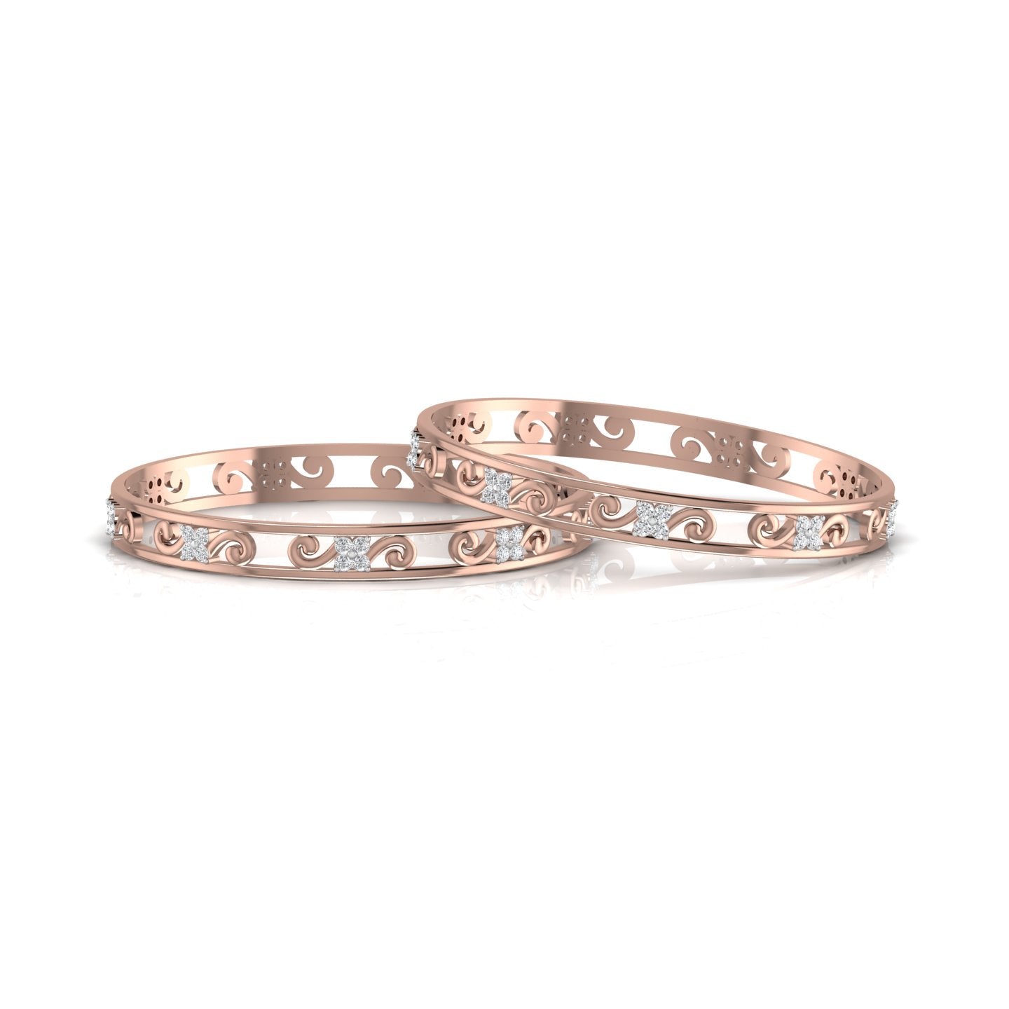 Majestic Silver Bangle