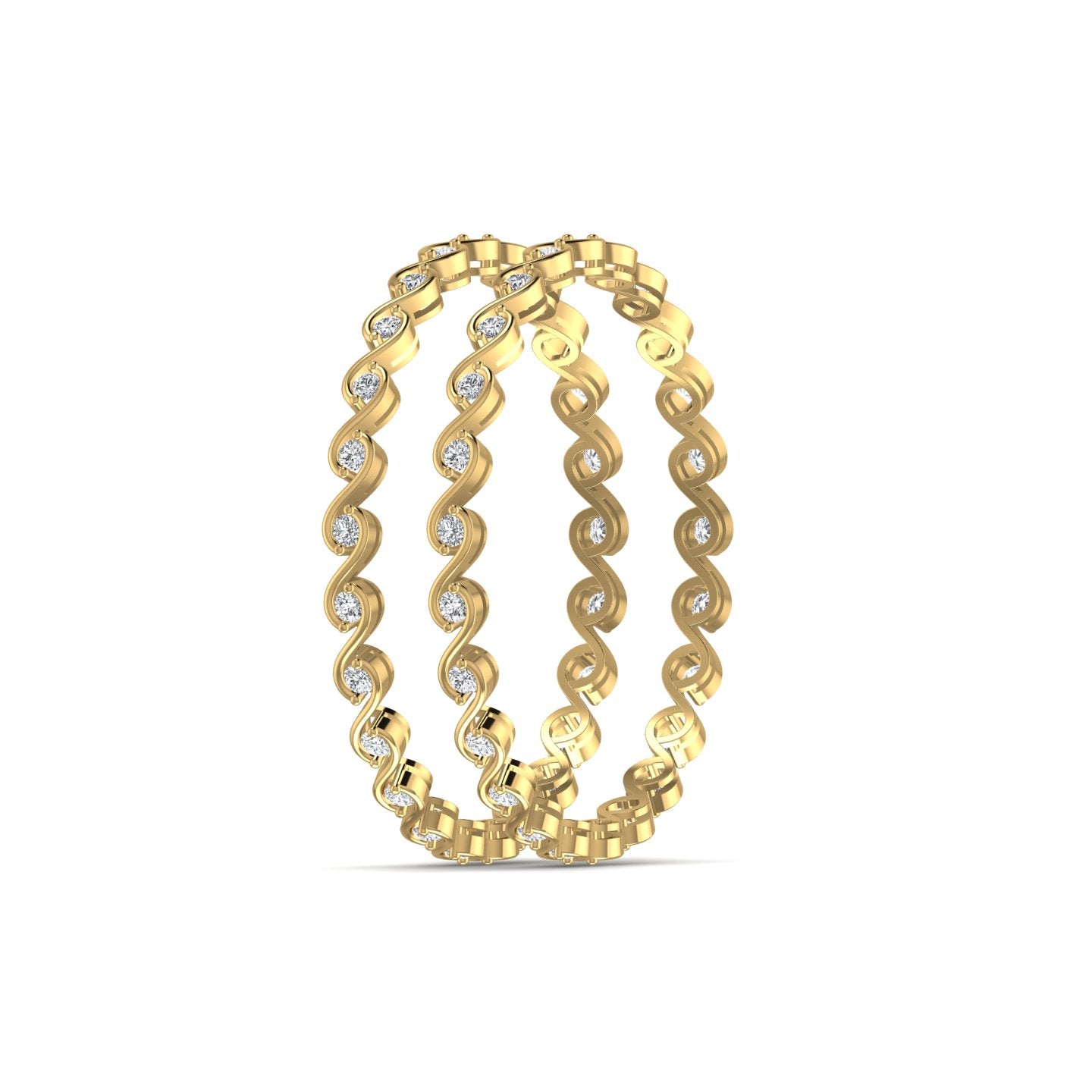 Lab Diamond Bangle