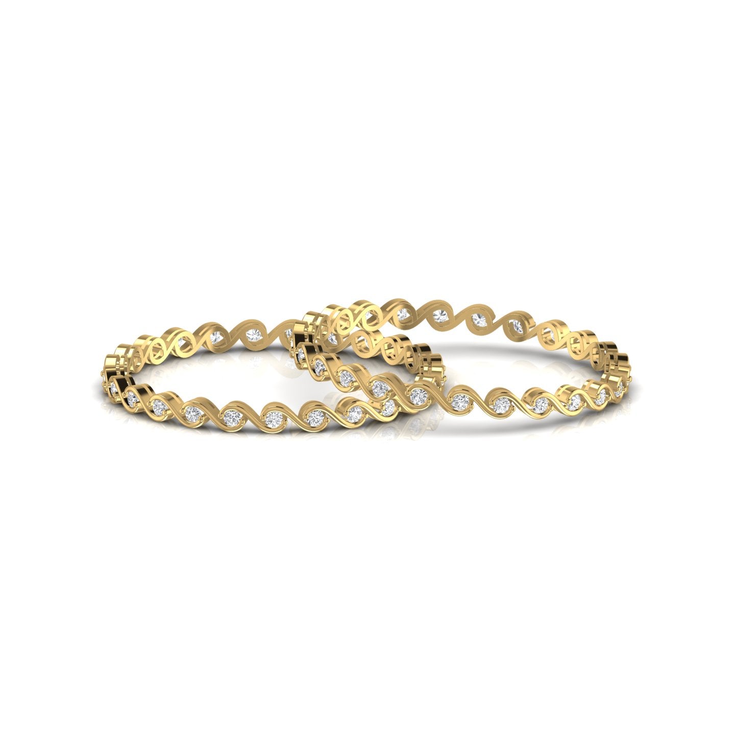 Lab Diamond Bangle