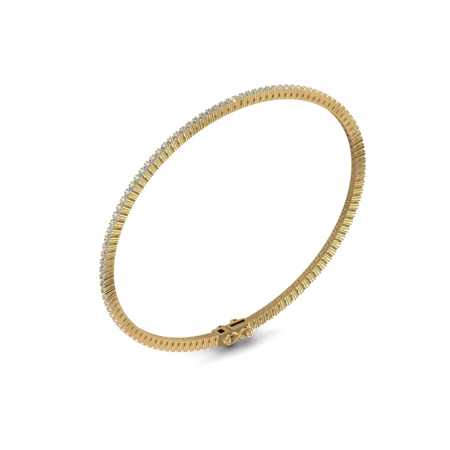 Lab Diamond Tennis Bracelet