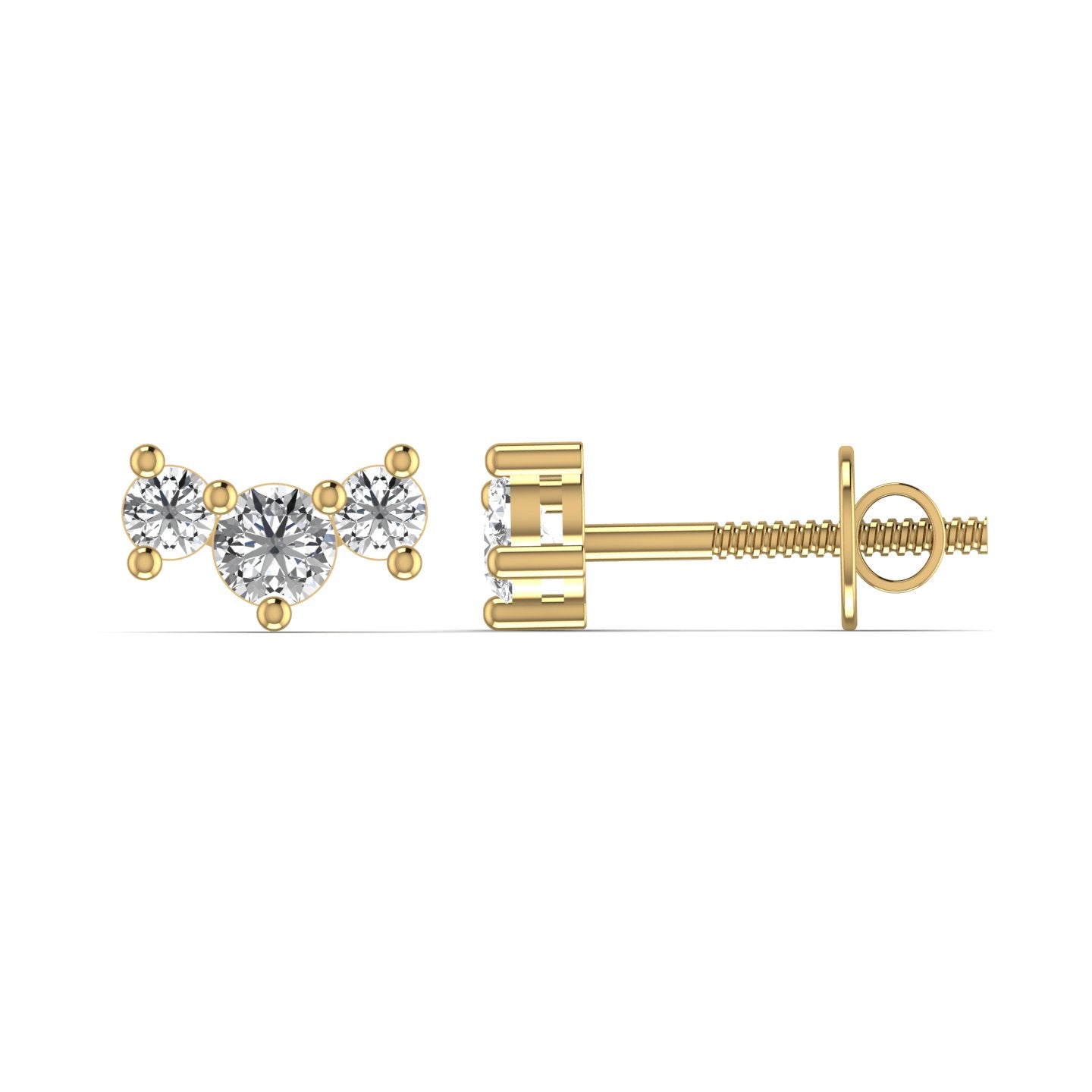 Diamond Stud Earring