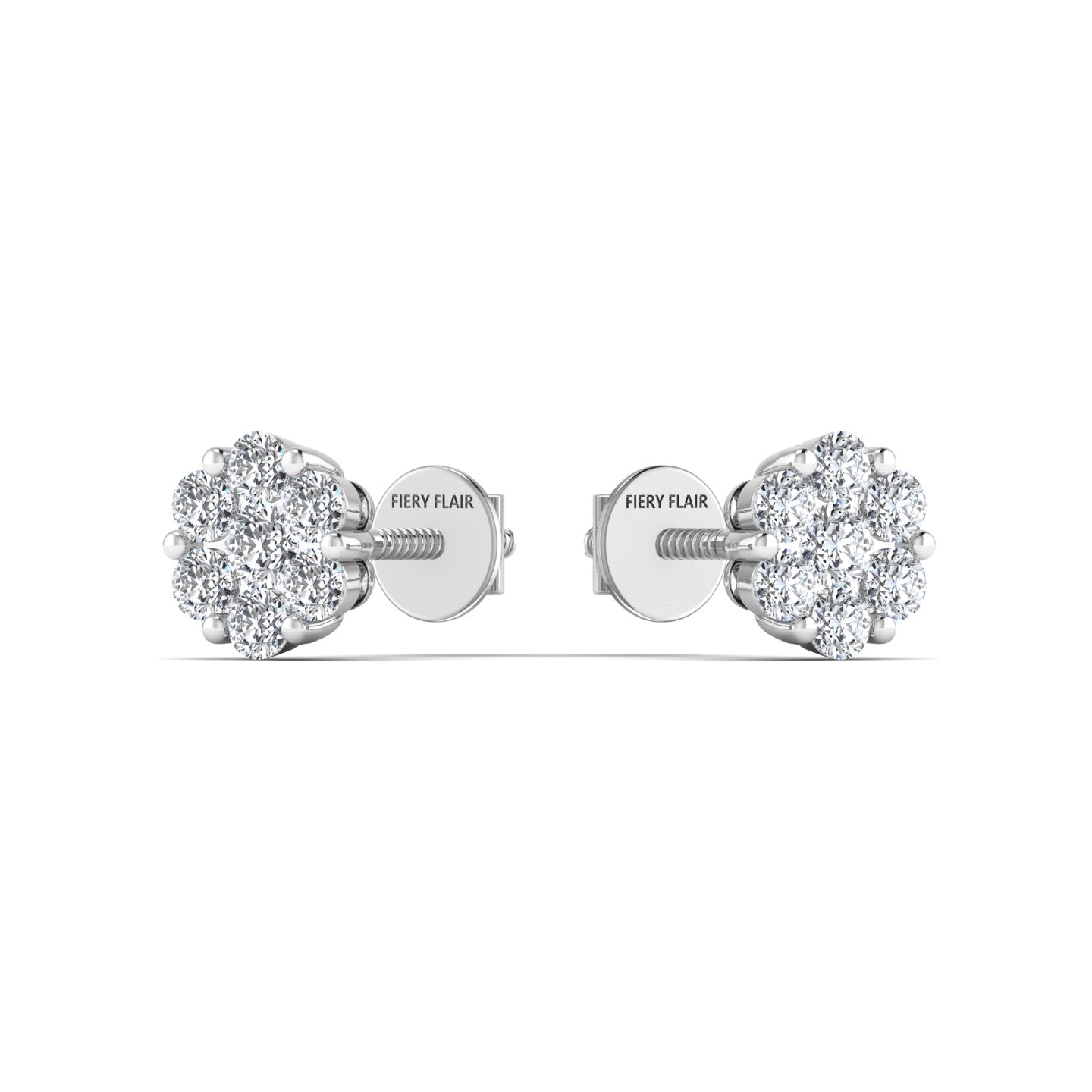 Lab Diamond Stud Earrings