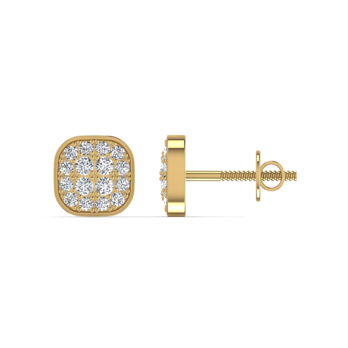 Lab Diamond Stud Earrings