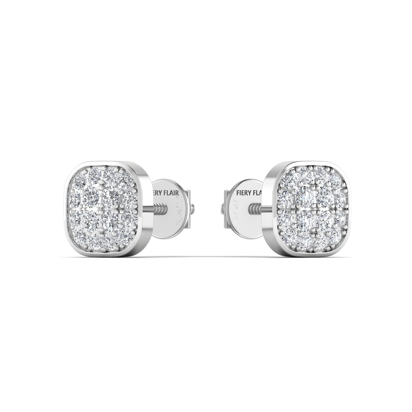 Lab Diamond Stud Earrings