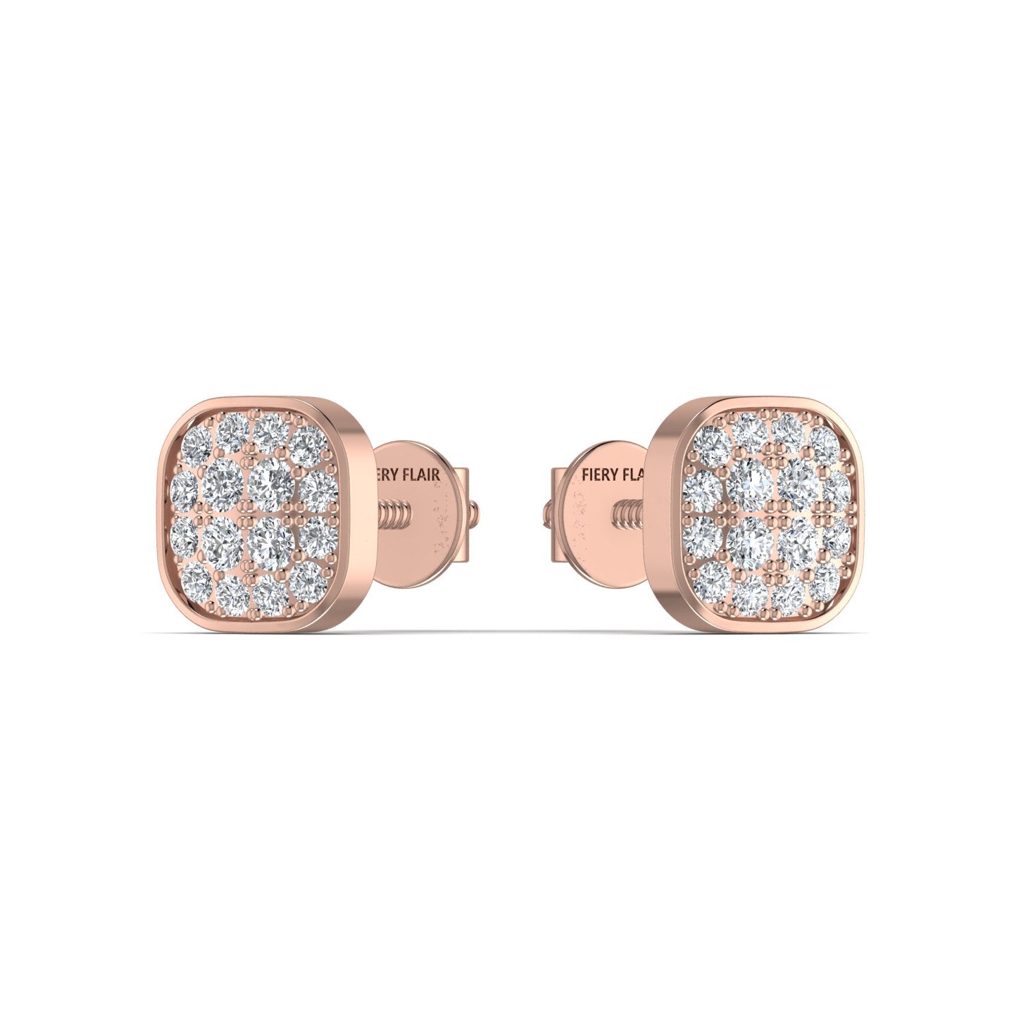 Lab Diamond Stud Earrings