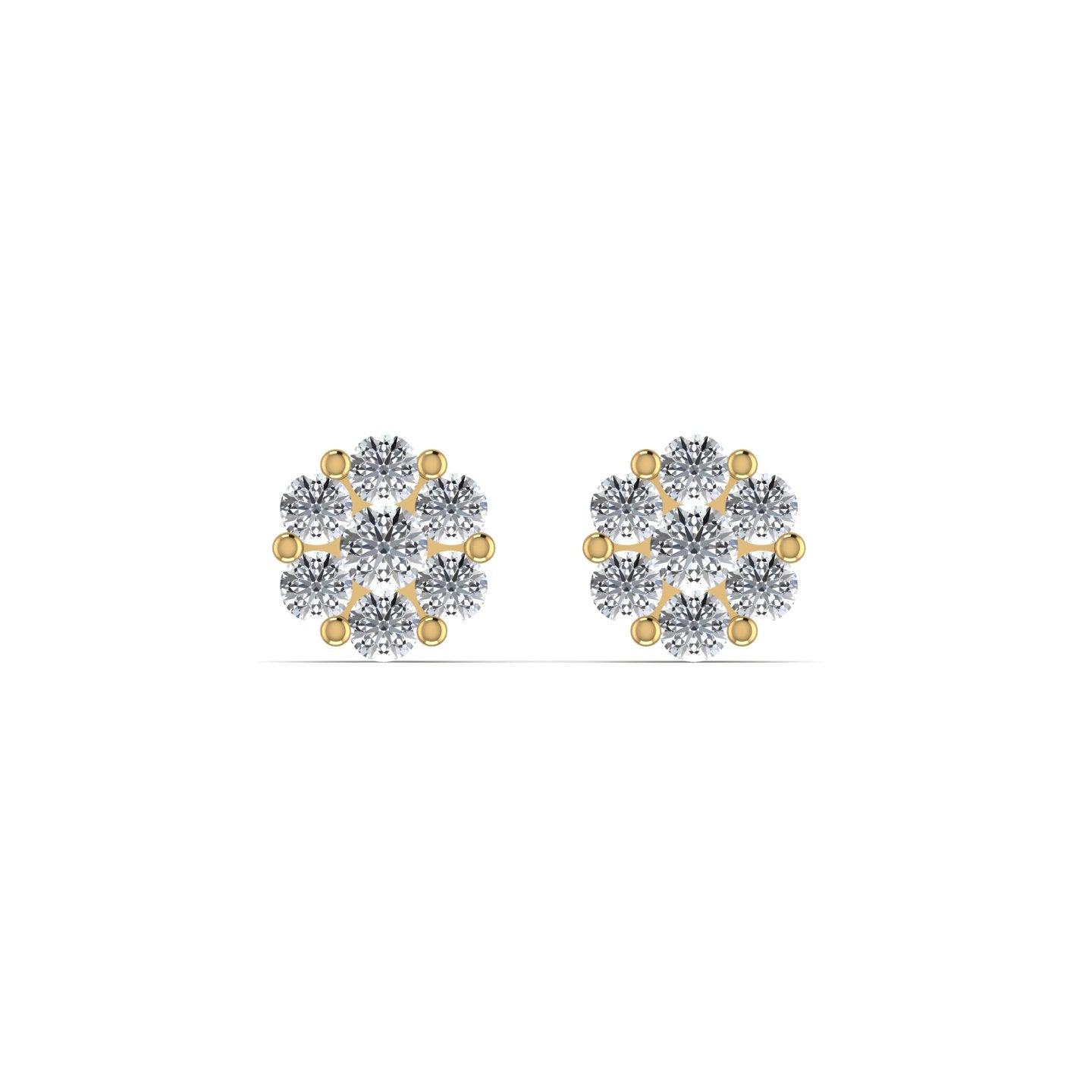 Lab Diamond Stud Earrings
