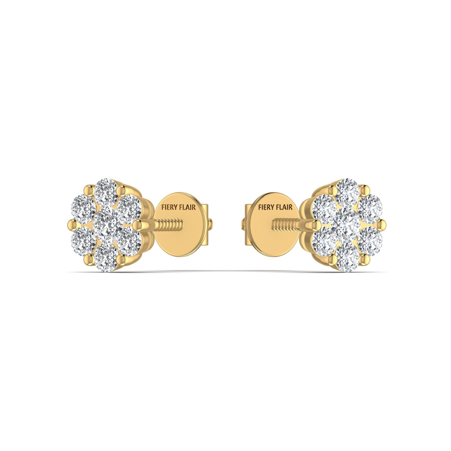 Lab Diamond Stud Earrings