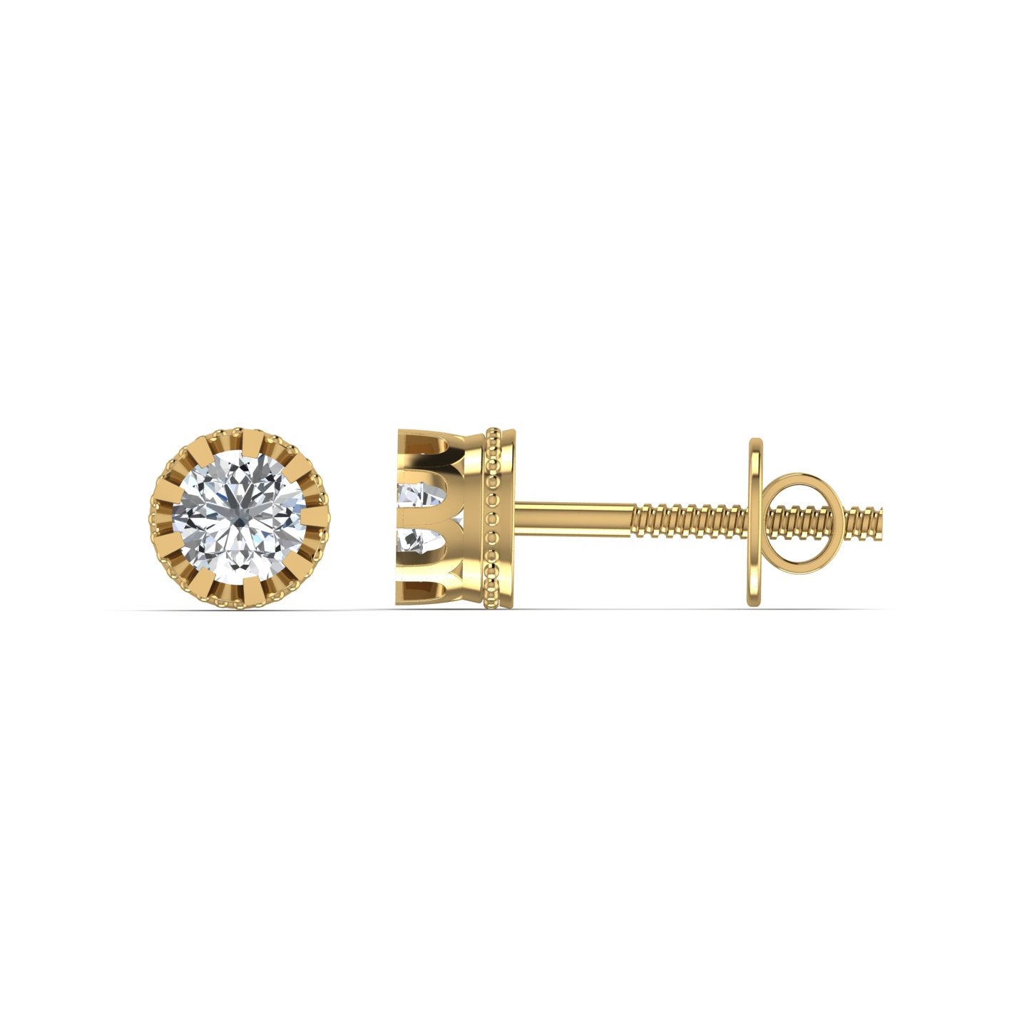 Diamond Stud Earring