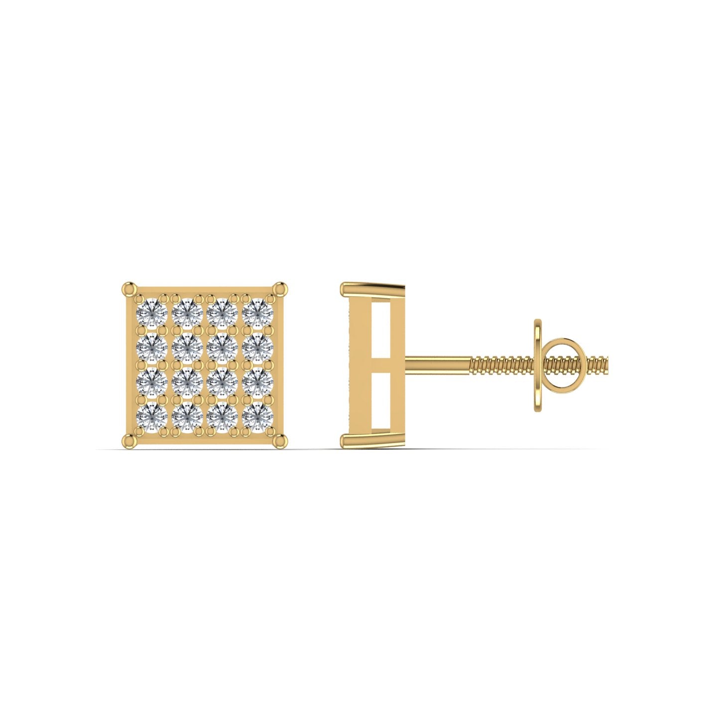 Lab Diamond Stud Earring
