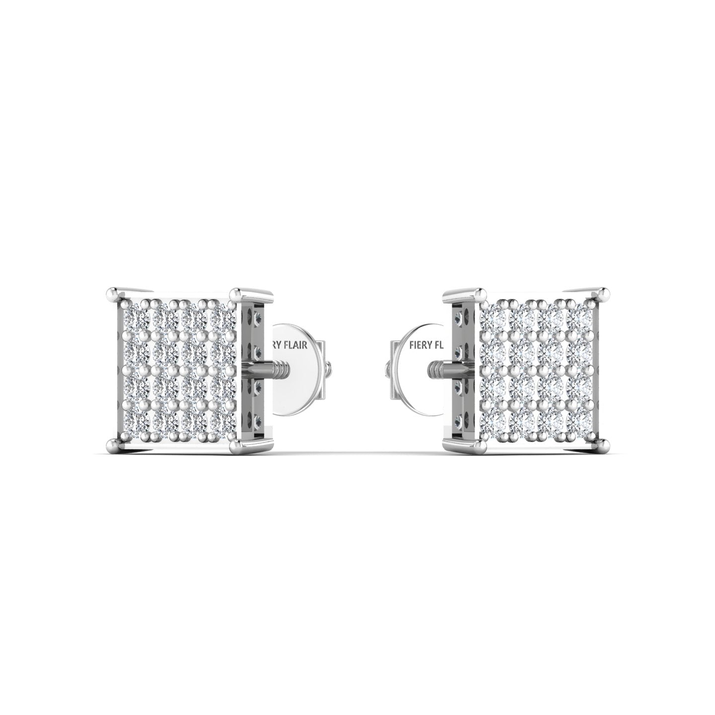 Lab Diamond Stud Earring