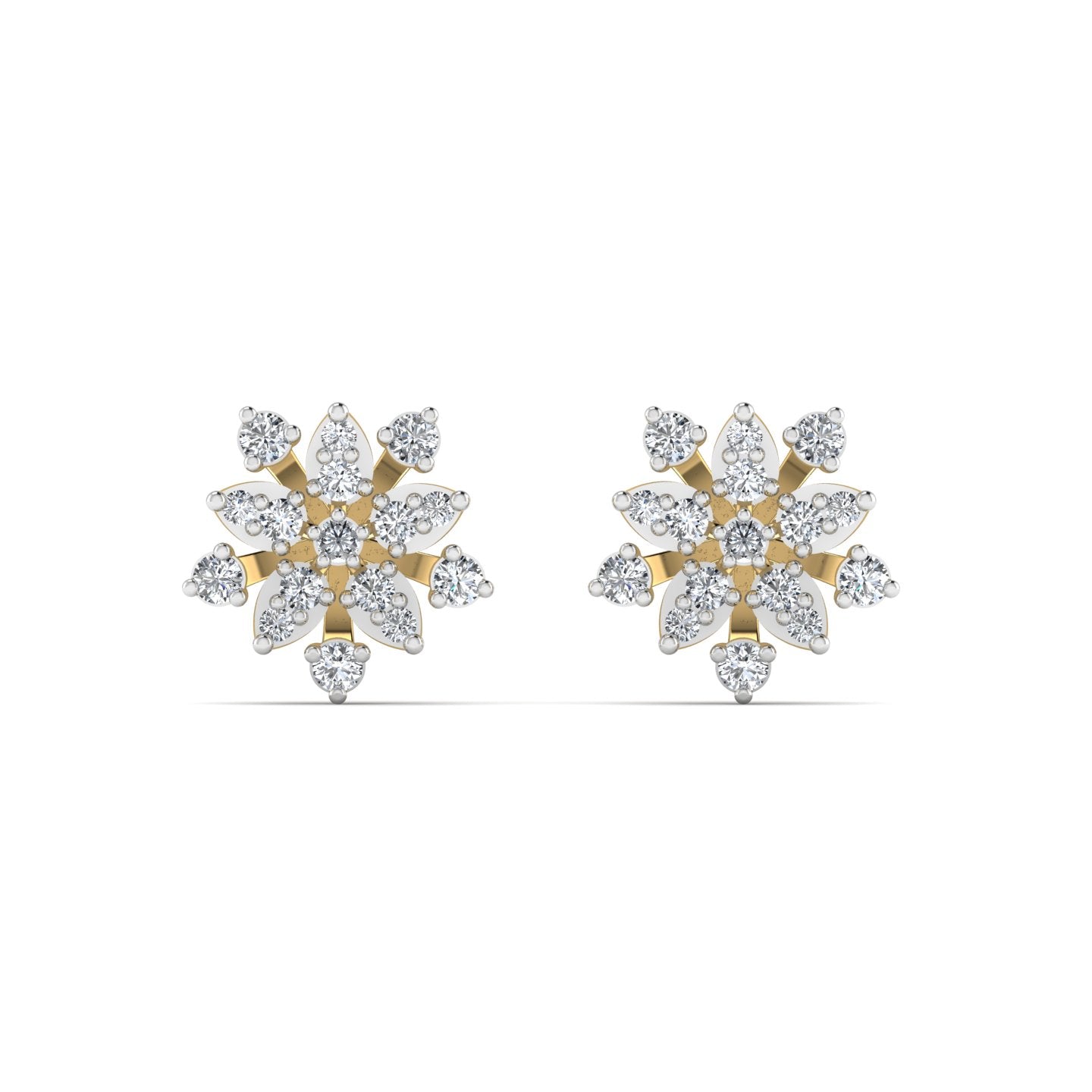 Classy Diamond Stud Earrings