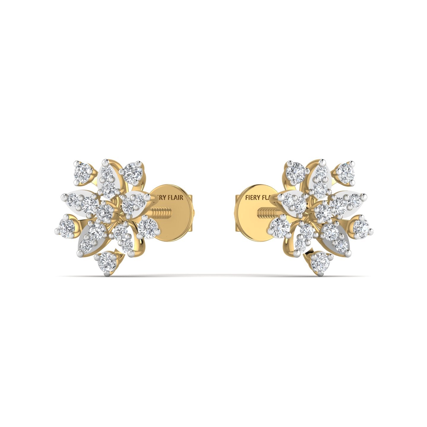Classy Diamond Stud Earrings