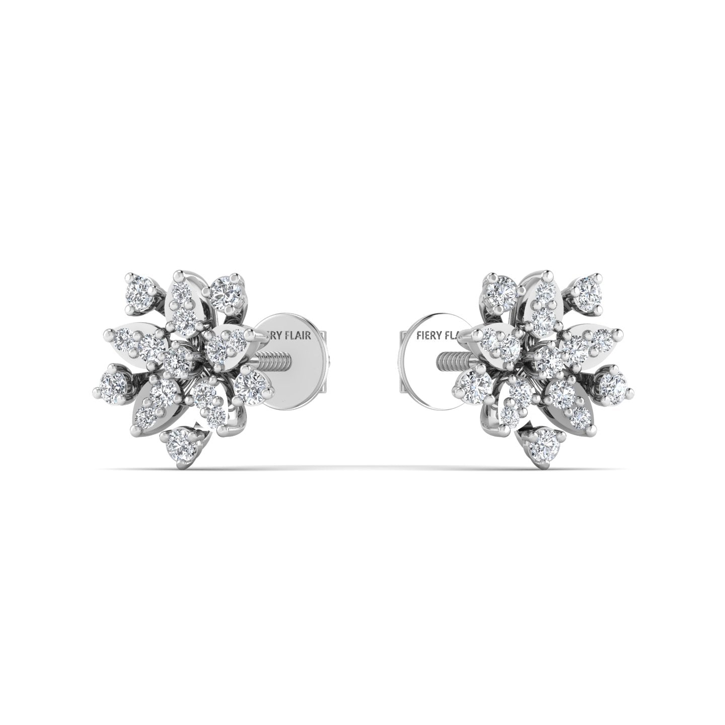 Classy Diamond Stud Earrings