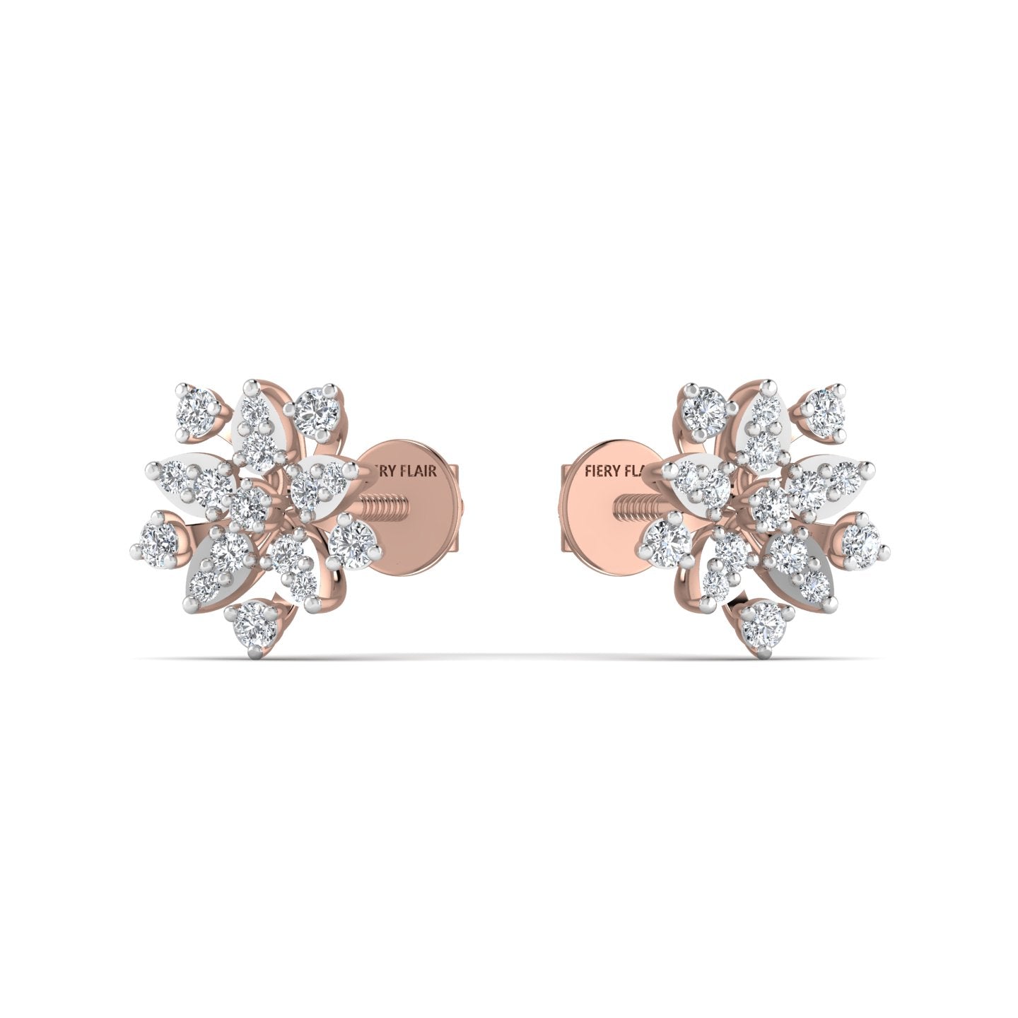 Classy Diamond Stud Earrings